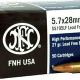 FN 5.7X28 27GR LEAD FREE JHP - Camo Crowd