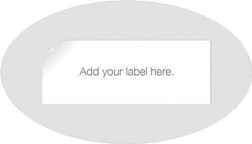 GSS BLANK PLASTIC OVAL TAGSFOR - Camo Crowd