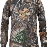 HABIT BEAR CAVE YOUTH TEE - Camo Crowd
