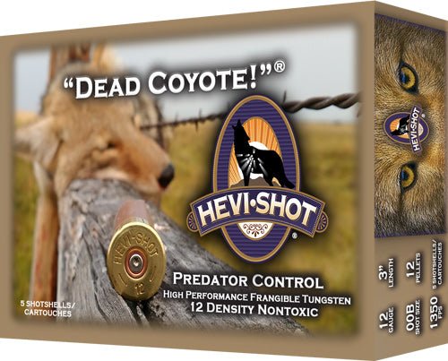 HEVI - SHOT DEAD COYOTE 12GA 3" - Camo Crowd
