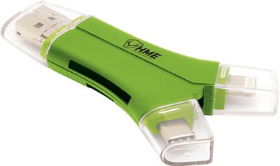 HME MEMORY CARD READER 4 - IN - 1 - Camo Crowd