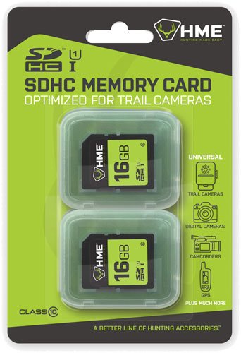HME SD MEMORY CARD 16GB 2PK - Camo Crowd