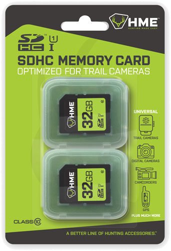 HME SD MEMORY CARD 32GB 2PK - Camo Crowd