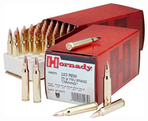 HORNADY 223 REM 55GR FMJ - Camo Crowd