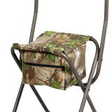 HS DOVE STOOL FOLDING W/BACK - Camo Crowd