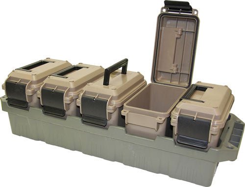 MTM 5 - CAN AMMO CRATE MINI W/5 - Camo Crowd