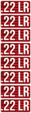 MTM AMMO CALIBER LABELS 22LR - Camo Crowd