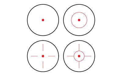 NCSTAR RED DOT REFLEX SIGHT WVR BLK - Camo Crowd