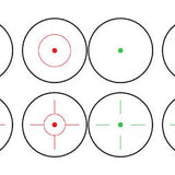 NCSTAR RED/GRN DOT REFLEX SIGHT BLK - Camo Crowd