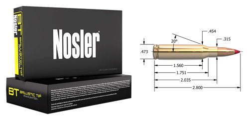 NOSLER BT 7MM - 08 REM 120GR - Camo Crowd