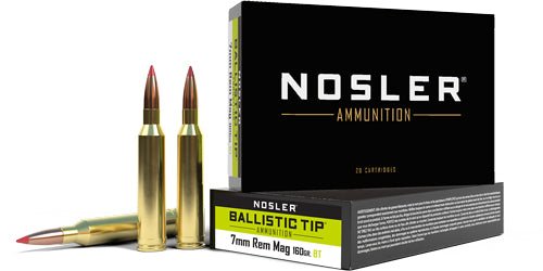 NOSLER BT 7MM REM MAG 160GR - Camo Crowd