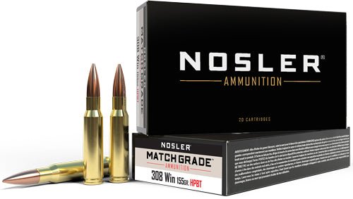 NOSLER MATCH 308 WIN 155GR - Camo Crowd