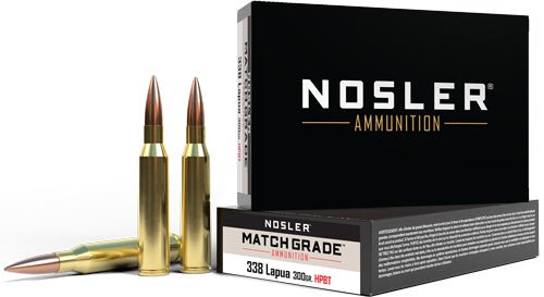 NOSLER MATCH 338 LAPUA MAG - Camo Crowd