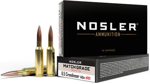 NOSLER MATCH 6.5 CM 140GR - Camo Crowd