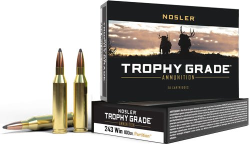 NOSLER TROPHY 243 WIN 100GR - Camo Crowd