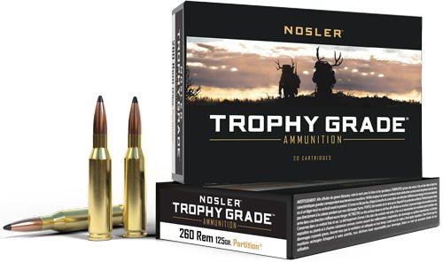 NOSLER TROPHY 260 REM 125GR - Camo Crowd