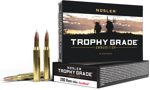NOSLER TROPHY 280 REM 140GR - Camo Crowd
