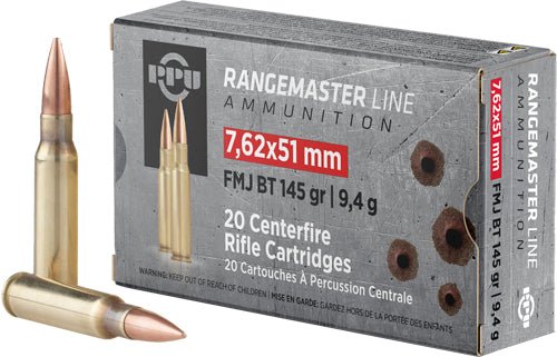 PPU 7.62X51 145GR FMJ BT - Camo Crowd
