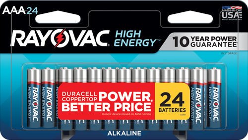 RAYOVAC HIGH ENERGY ALKALINE - Camo Crowd
