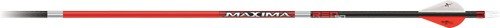 RED SD 350 W/2" VANES 6PKCARBON EXPRESS ARROW MAXIMA - Camo Crowd