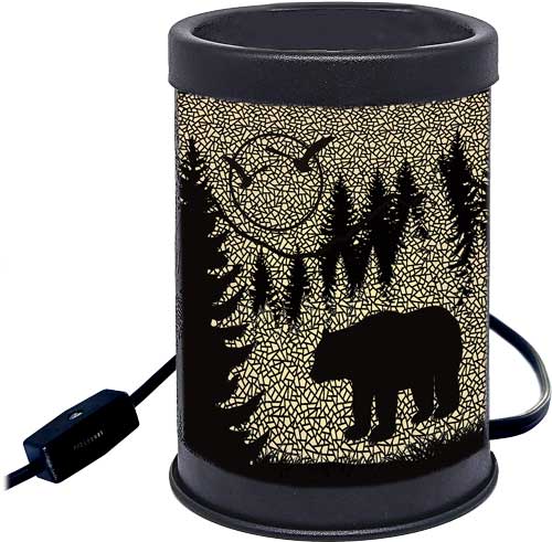 RIVERS EDGE BEAR SILHOUETTE - Camo Crowd