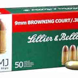 S&B 380 ACP 92GR FMJ - RN - Camo Crowd