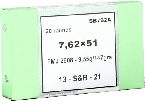 S&B 7.62X51 147GR FMJ - Camo Crowd