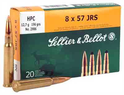 S&B 8X57MM JRS 196GR HPC - Camo Crowd
