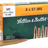S&B 8X57MM JRS 196GR HPC - Camo Crowd