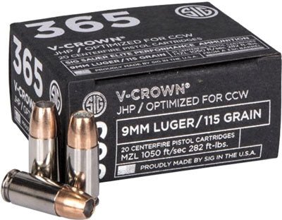 SIG 365 9MM LUGER 115GR - Camo Crowd