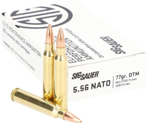 SIG 5.56X45 77GR ELITE OTM - Camo Crowd