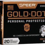 SPEER GOLD DOT 380 ACP - Camo Crowd