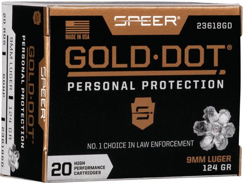 SPEER GOLD DOT 9MM LUGER - Camo Crowd