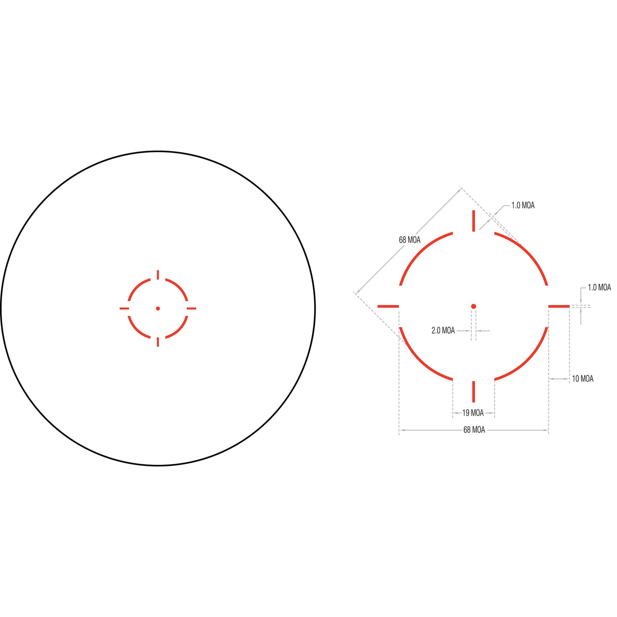 TRIJICON MRO HD RED DOT FULL CO - WIT - Camo Crowd