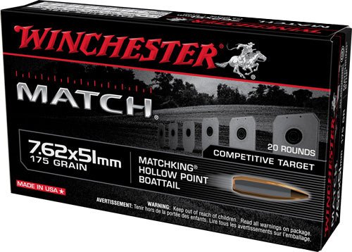 WINCHESTER MATCH 7.62X51 175GR - Camo Crowd