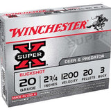 WINCHESTER SUPER - X 20GA 2.75