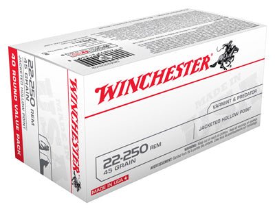 WINCHESTER USA 22 - 250 REM - Camo Crowd