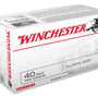 WINCHESTER USA 40 SW 165GR FMJ - Camo Crowd