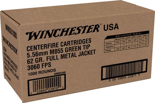 WINCHESTER USA 5.56X45 GREEN - Camo Crowd