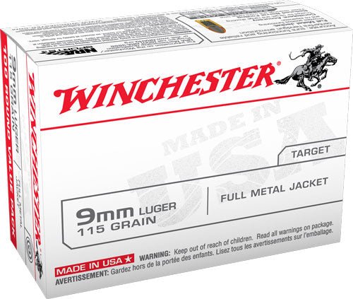 WINCHESTER USA 9MM LUGER 115GR - Camo Crowd