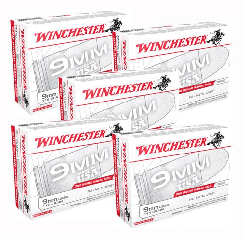 WINCHESTER USA 9MM LUGER 115GR - Camo Crowd